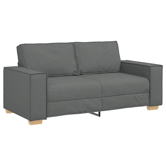 Canapea cu 2 locuri, gri închis, 180x78x84 cm, material textil - WALTI WALTI