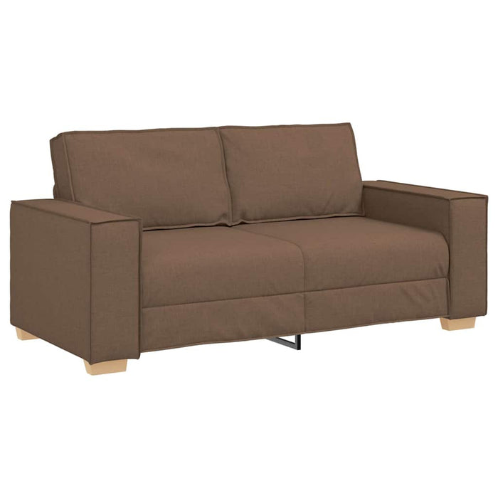Canapea cu 2 locuri, maro, 180x78x84 cm, material textil - WALTI WALTI
