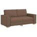 Canapea cu 2 locuri, maro, 180x78x84 cm, material textil - WALTI WALTI