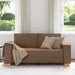 Canapea cu 2 locuri, maro, 180x78x84 cm, material textil - WALTI WALTI