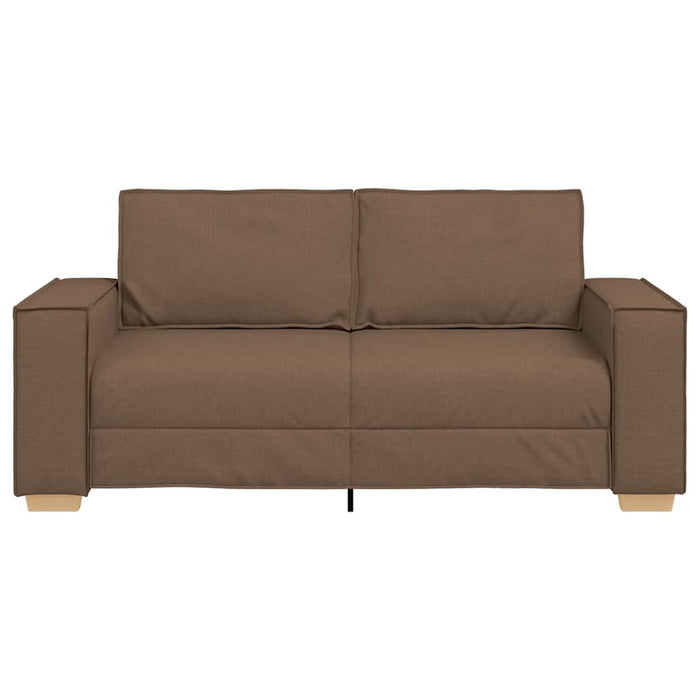 Canapea cu 2 locuri, maro, 180x78x84 cm, material textil - WALTI WALTI