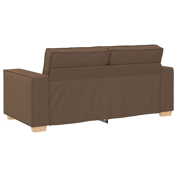 Canapea cu 2 locuri, maro, 180x78x84 cm, material textil - WALTI WALTI