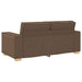 Canapea cu 2 locuri, maro, 180x78x84 cm, material textil - WALTI WALTI