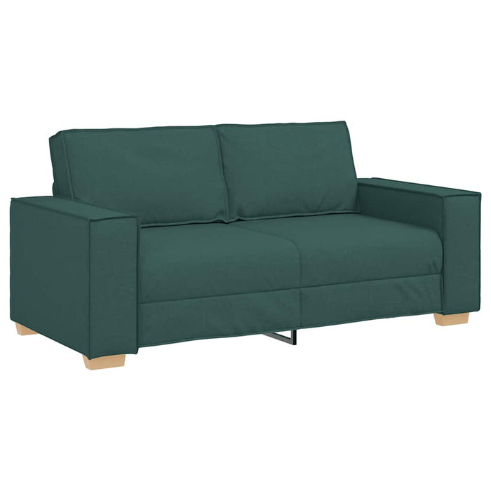 Canapea cu 2 locuri, verde închis, 180x78x84 cm, material textil - WALTI WALTI