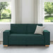 Canapea cu 2 locuri, verde închis, 180x78x84 cm, material textil - WALTI WALTI