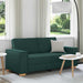 Canapea cu 2 locuri, verde închis, 180x78x84 cm, material textil - WALTI WALTI