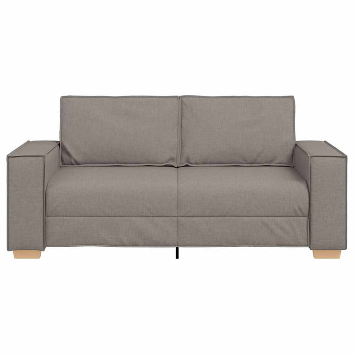 Canapea cu 2 locuri, gri taupe, 180x78x84 cm, material textil - WALTI WALTI