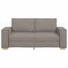 Canapea cu 2 locuri, gri taupe, 180x78x84 cm, material textil - WALTI WALTI