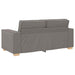 Canapea cu 2 locuri, gri taupe, 180x78x84 cm, material textil - WALTI WALTI