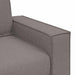 Canapea cu 2 locuri, gri taupe, 180x78x84 cm, material textil - WALTI WALTI