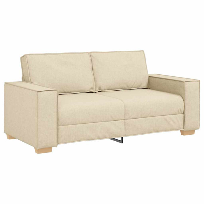 Canapea cu 2 locuri, crem, 180x78x84 cm, material textil - WALTI WALTI