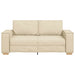 Canapea cu 2 locuri, crem, 180x78x84 cm, material textil - WALTI WALTI