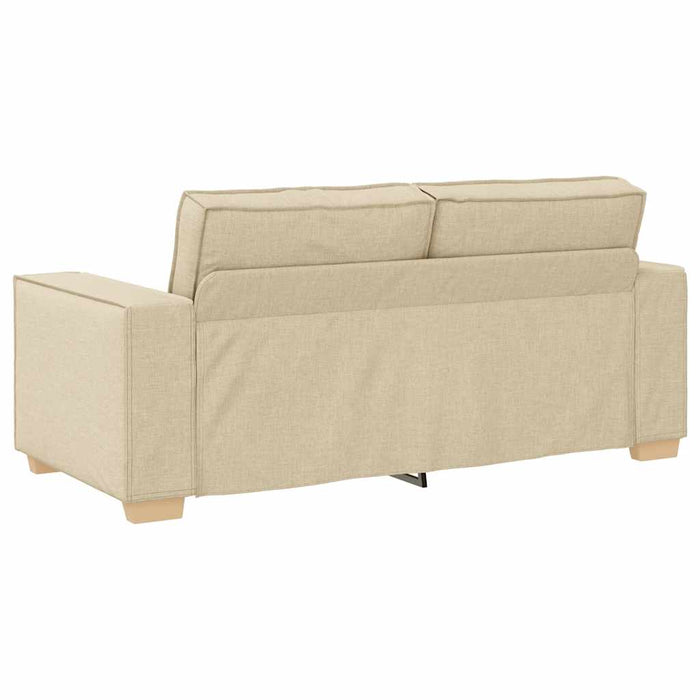 Canapea cu 2 locuri, crem, 180x78x84 cm, material textil - WALTI WALTI