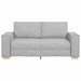 Canapea cu 2 locuri, gri nor, 180x78x84 cm, material textil - WALTI WALTI