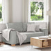 Canapea cu 2 locuri, gri nor, 180x78x84 cm, material textil - WALTI WALTI