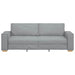 Canapea cu 3 locuri, gri deschis, 220x78x84 cm, material textil - WALTI WALTI
