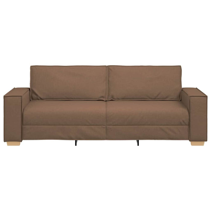 Sofa cu 3 locuri Maro 220 cm țesătură WALTI