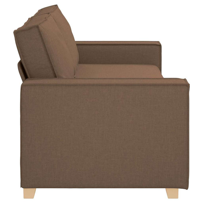 Sofa cu 3 locuri Maro 220 cm țesătură WALTI