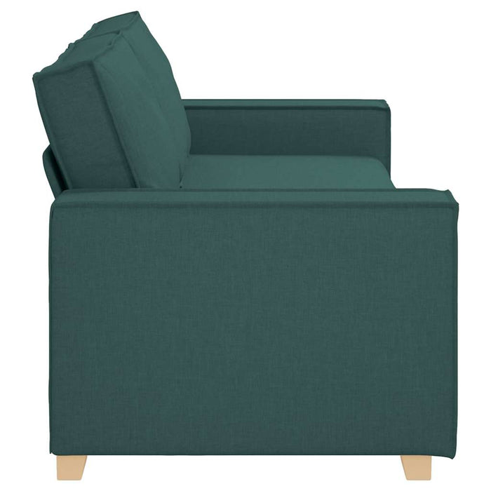 Sofa cu 3 locuri Verde închis 220 cm țesătură WALTI