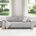 Canapea cu 3 locuri, gri nor, 220x78x84 cm, material textil - WALTI WALTI