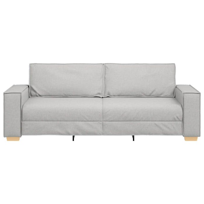 Canapea cu 3 locuri, gri nor, 220x78x84 cm, material textil - WALTI WALTI
