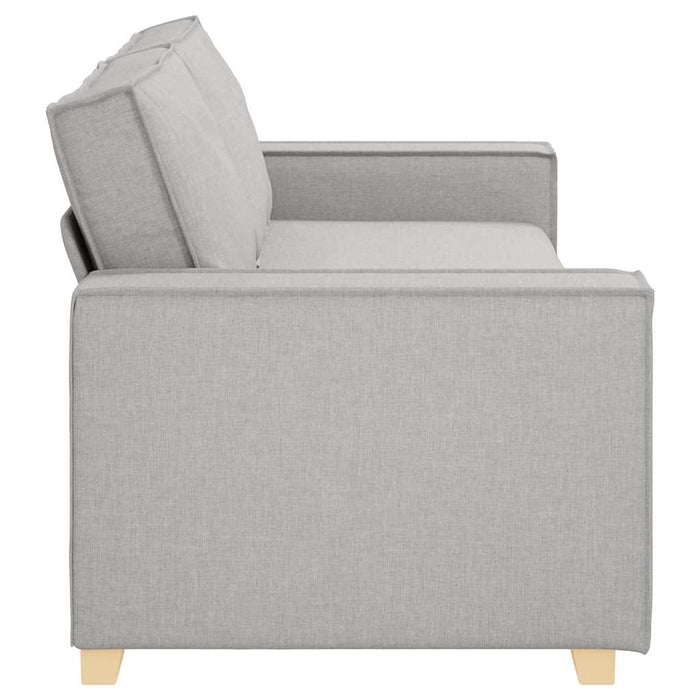Canapea cu 3 locuri, gri nor, 220x78x84 cm, material textil - WALTI WALTI