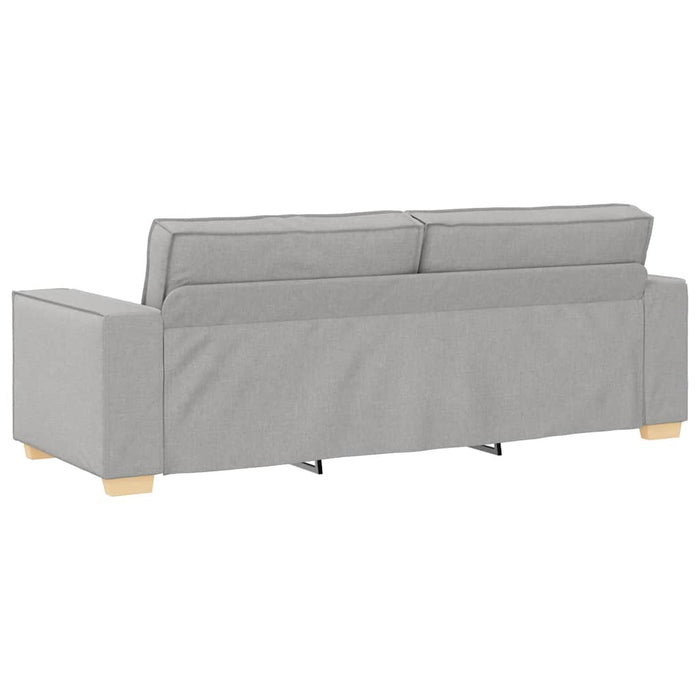 Canapea cu 3 locuri, gri nor, 220x78x84 cm, material textil - WALTI WALTI