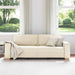 Canapea Bej 220 x 80 x 84 cm Material textil din in - WALTI WALTI