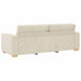 Canapea Bej 220 x 80 x 84 cm Material textil din in - WALTI WALTI