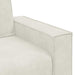 Canapea cu 2 locuri, crem, 160x78x84 cm, catifea - WALTI WALTI
