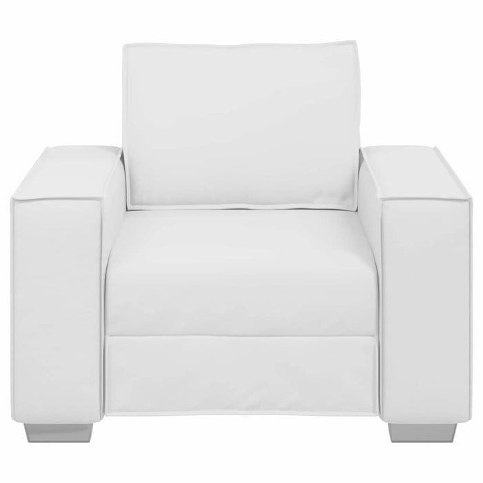 Canapea Alb 100 x 80 x 84 cm țesătură - WALTI WALTI
