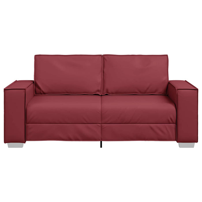 Canapea Roșu Vin 180 x 80 x 84 cm țesătură - WALTI WALTI
