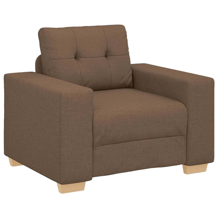 Canapea fotoliu maro 100x78x80 cm, material textil - WALTI WALTI