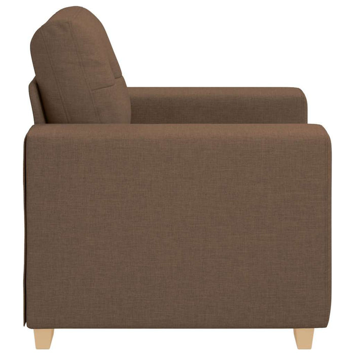 Canapea fotoliu maro 100x78x80 cm, material textil - WALTI WALTI