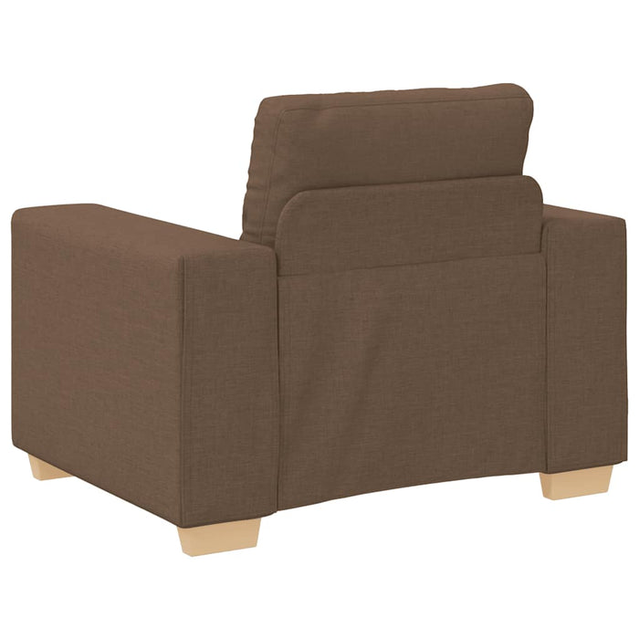 Canapea fotoliu maro 100x78x80 cm, material textil - WALTI WALTI