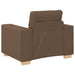 Canapea fotoliu maro 100x78x80 cm, material textil - WALTI WALTI