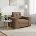 Canapea fotoliu maro 100x78x80 cm, material textil - WALTI WALTI
