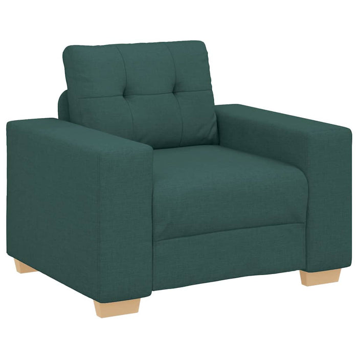 Canapea fotoliu verde închis 100x78x80 cm, material textil - WALTI WALTI