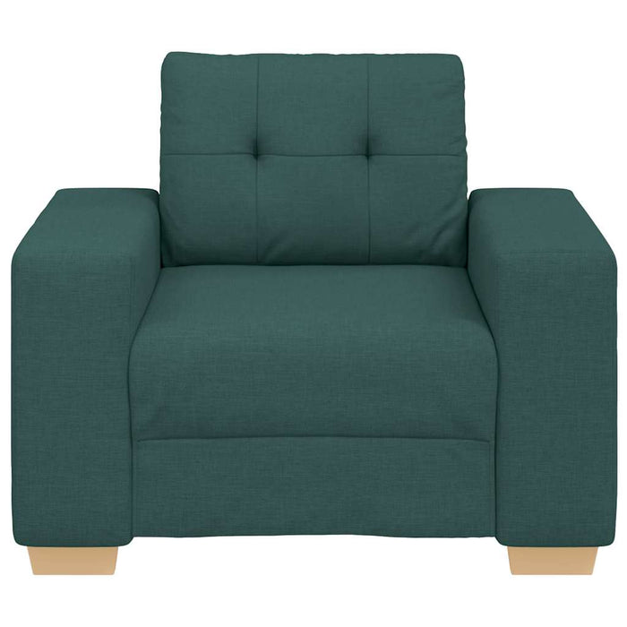Canapea fotoliu verde închis 100x78x80 cm, material textil - WALTI WALTI