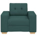 Canapea fotoliu verde închis 100x78x80 cm, material textil - WALTI WALTI