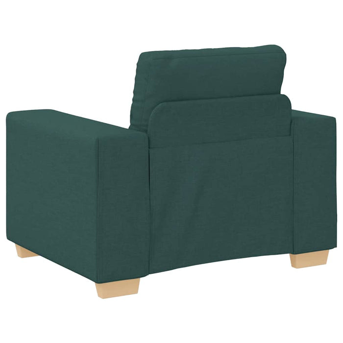 Canapea fotoliu verde închis 100x78x80 cm, material textil - WALTI WALTI