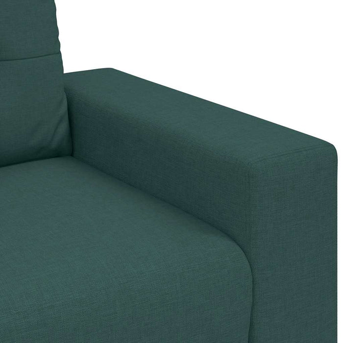 Canapea fotoliu verde închis 100x78x80 cm, material textil - WALTI WALTI