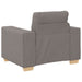 Canapea fotoliu gri taupe 100x78x80 cm, material textil - WALTI WALTI