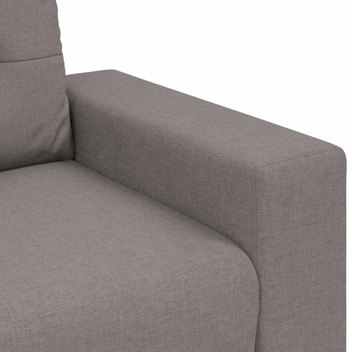 Canapea fotoliu gri taupe 100x78x80 cm, material textil - WALTI WALTI