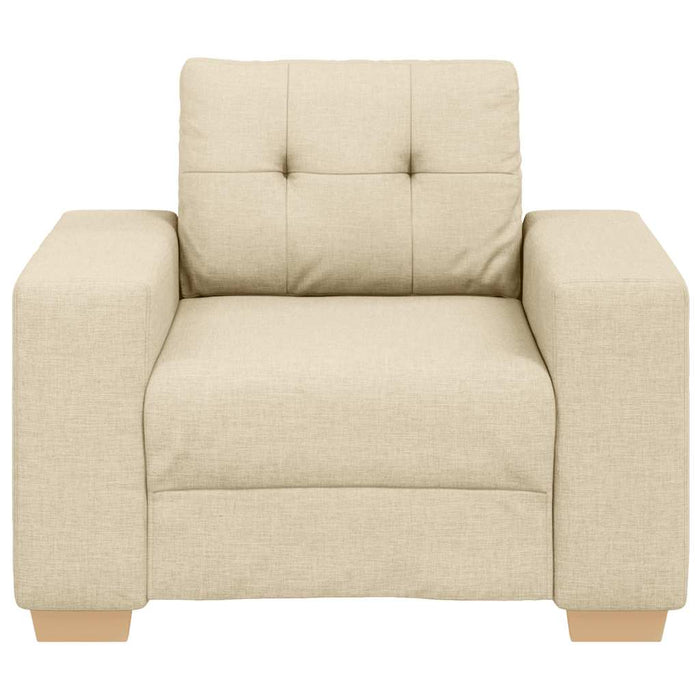 Canapea fotoliu crem 100x78x80 cm material textil - WALTI WALTI