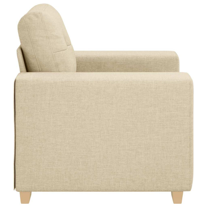 Canapea fotoliu crem 100x78x80 cm material textil - WALTI WALTI