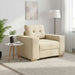 Canapea fotoliu crem 100x78x80 cm material textil - WALTI WALTI