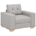 Canapea fotoliu gri nor 100x78x80 cm material textil - WALTI WALTI