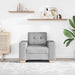 Canapea fotoliu gri nor 100x78x80 cm material textil - WALTI WALTI