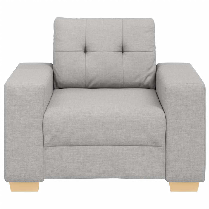 Canapea fotoliu gri nor 100x78x80 cm material textil - WALTI WALTI